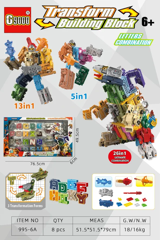 Letter 26 In One Window Box wholesale from Qili Toys