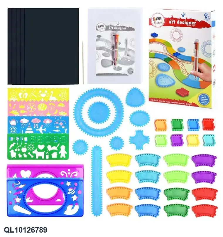 Set Of 47 Track Gauge Measuring Tools Color Box wholesale from Qili Toys