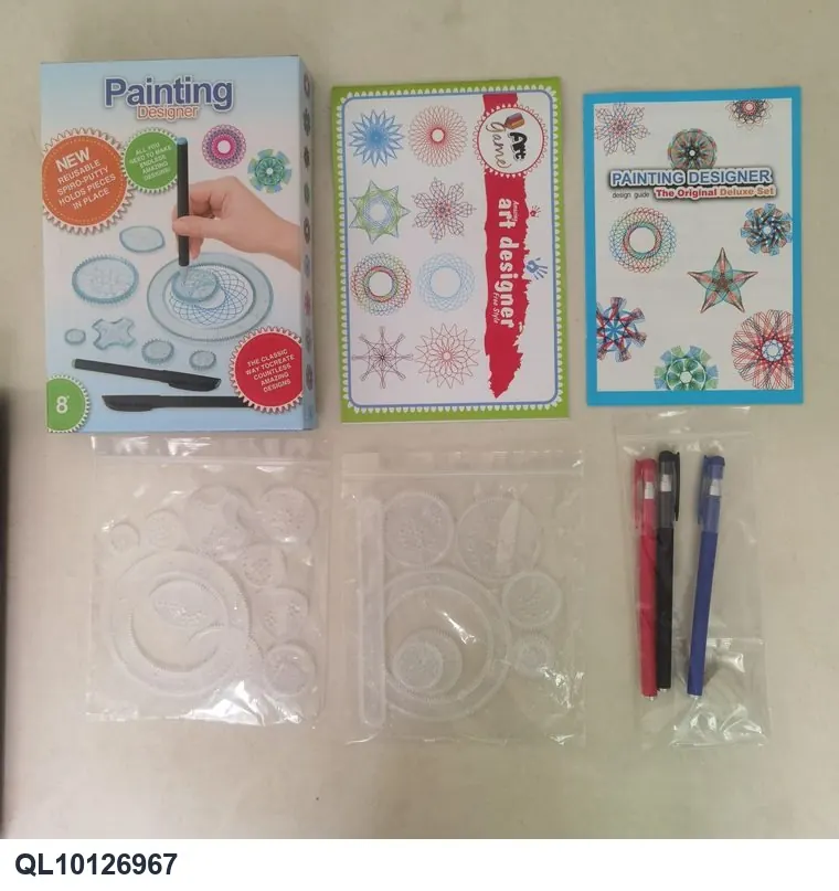 A Set Of 28 Different-Sized Rulers. Color Box wholesale from Qili Toys