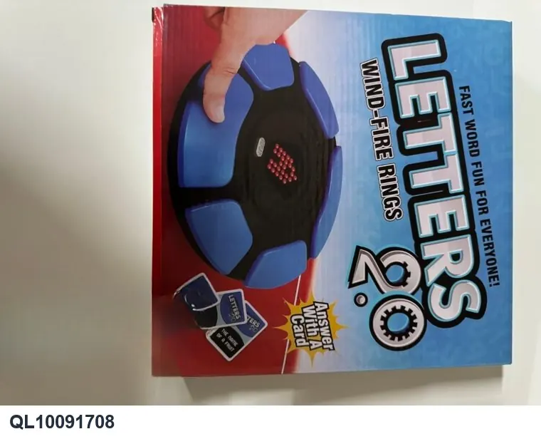 Second-Generation Letter Sorting Board (english) Color Box (english and chinese versions) wholesale from Qili Toys
