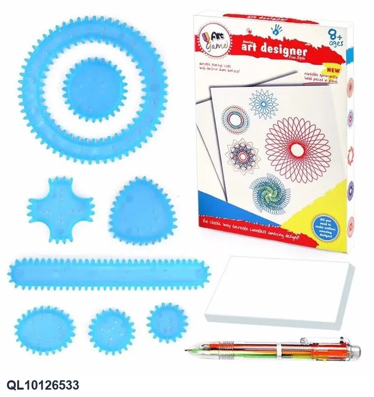 Set Of Colorful Measuring Rulers Color Box wholesale from Qili Toys