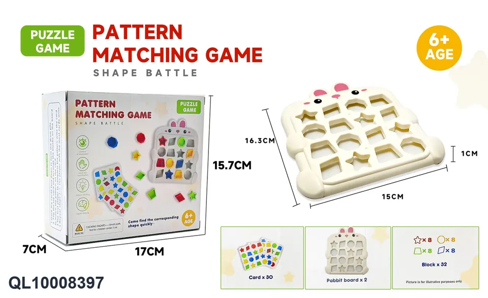 Shape Pairing Color Box wholesale from Qili Toys