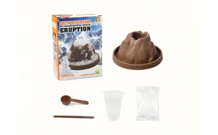 Small Snow Mountain Experiment (cpc, science experiment set educational observation and experiment toys) Color Box wholesale from Qili Toys