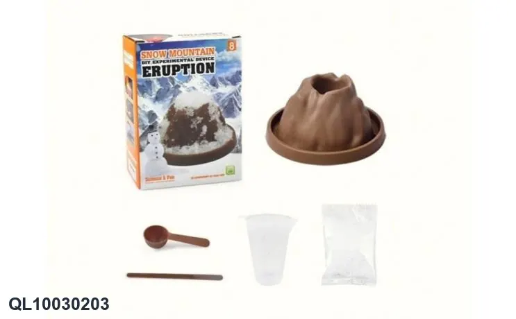 Small Snow Mountain Experiment (cpc, science experiment set educational observation and experiment toys) Color Box wholesale from Qili Toys