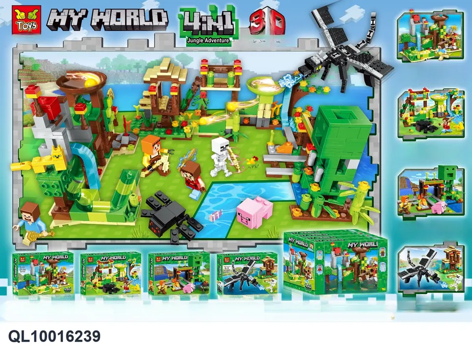 The World Of Educational Construction Toys Display Box wholesale from Qili Toys