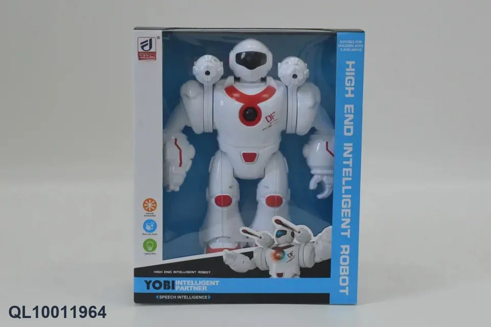 (new) Electric Robot (red and blue monochrome) Window Box wholesale from Qili Toys