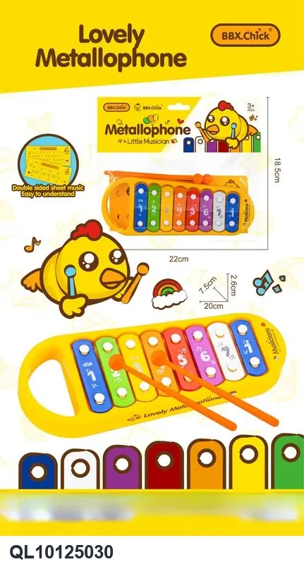 8-Note Percussion Instrument Header Bag wholesale from Qili Toys