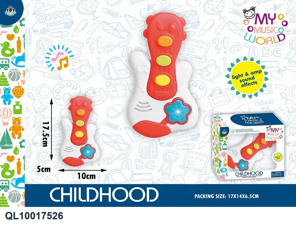 Baby Guitar Window Box wholesale from Qili Toys