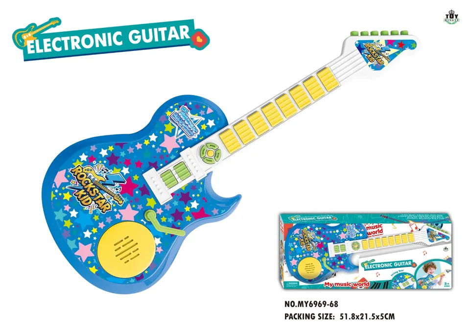 Boys Electronic Guitar Window Box wholesale from Qili Toys
