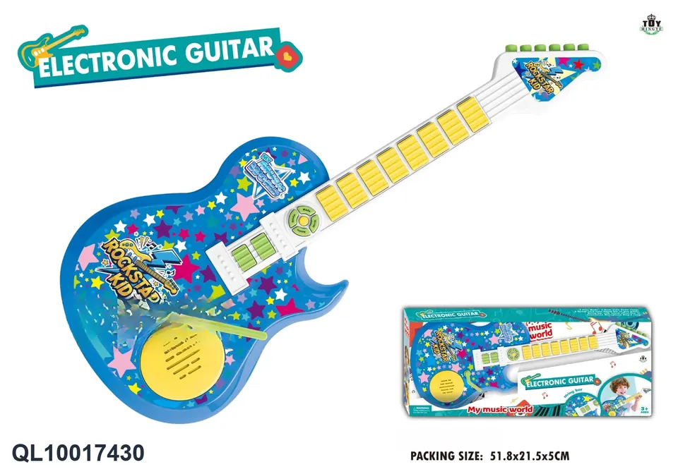 Boys Electronic Guitar Window Box wholesale from Qili Toys