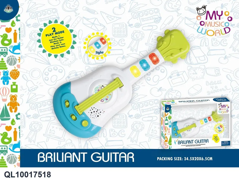 Cartoon Guitar Window Box wholesale from Qili Toys