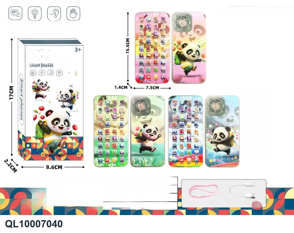Educational Phone36 Color Box wholesale from Qili Toys