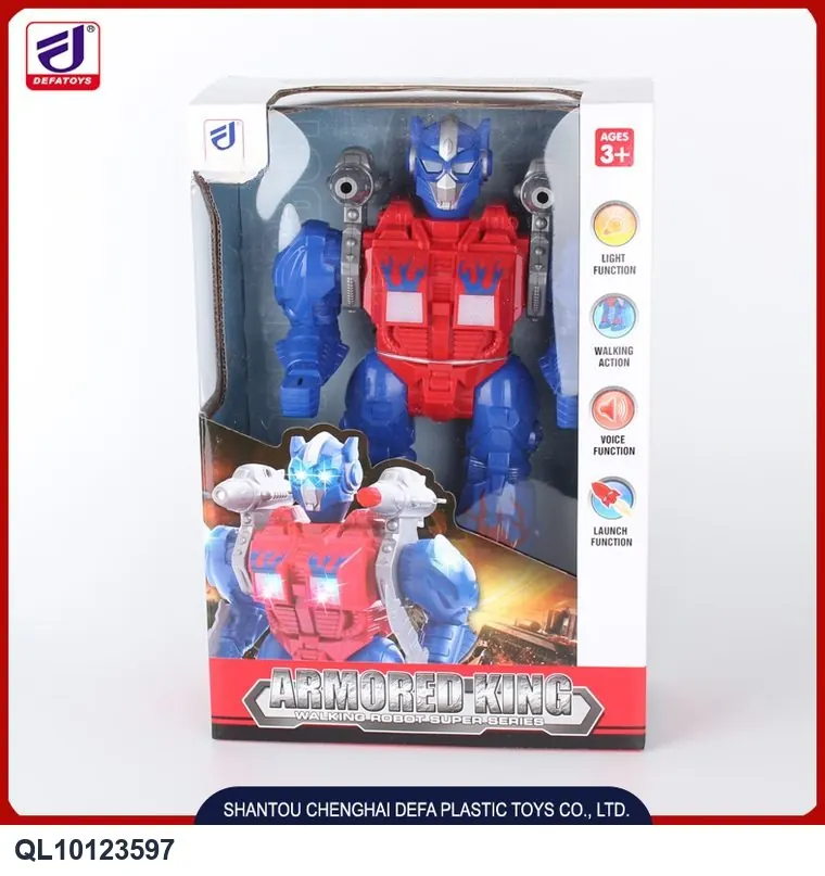 Electric Robot (shooting missiles) Window Box wholesale from Qili Toys