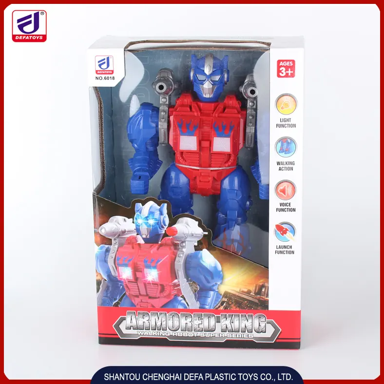 Electric Robot (shooting missiles) Window Box wholesale from Qili Toys