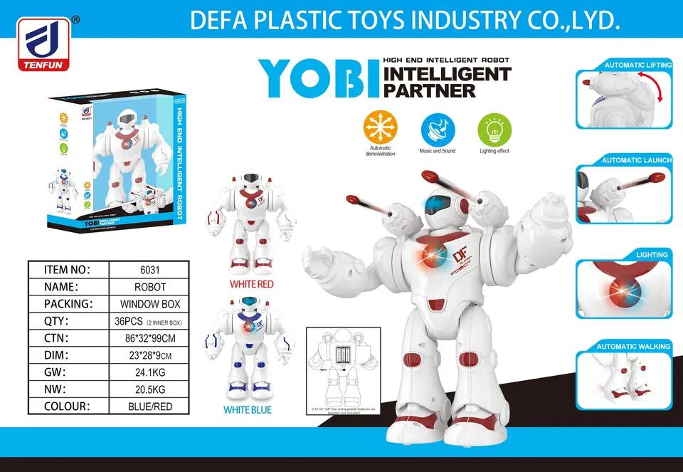 Electric Robot Window Box wholesale from Qili Toys
