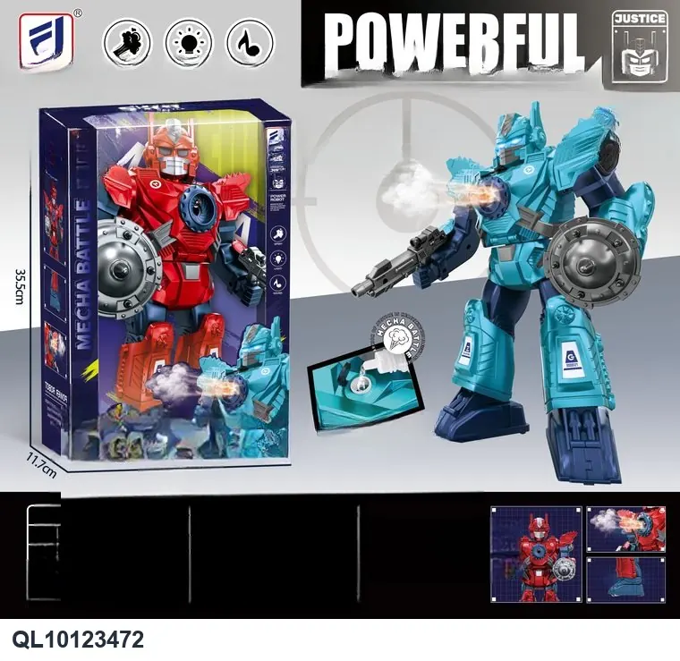 Electric Rotating Spray Robot Window Box wholesale from Qili Toys