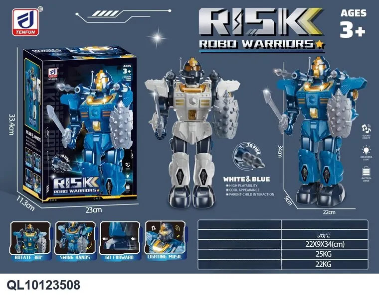 Multifunctional Electric Robot Color Box wholesale from Qili Toys