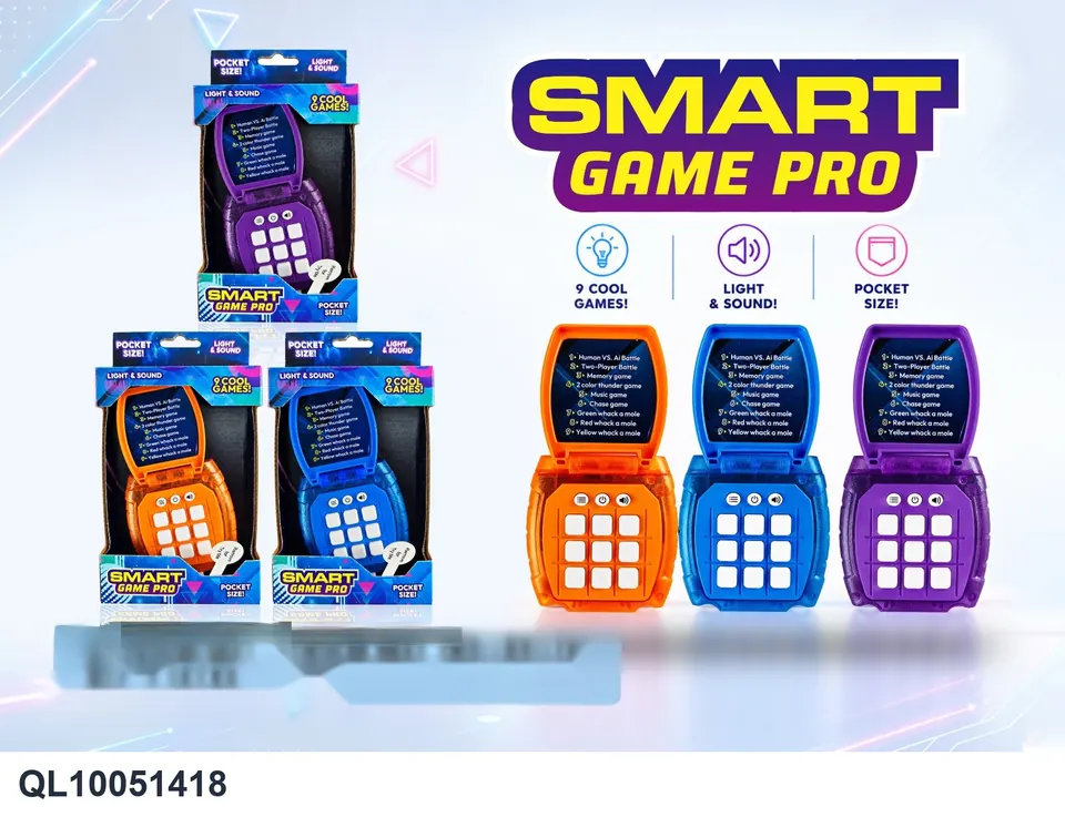 Nine-Button Game Console Display Box wholesale from Qili Toys