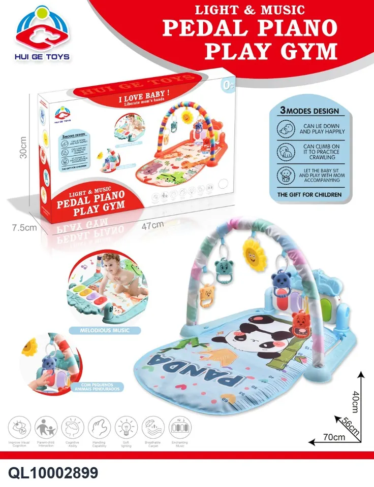 Pedal Piano Color Box wholesale from Qili Toys