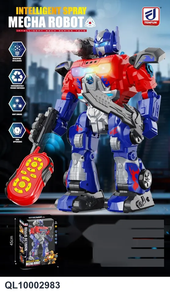 RC Smart Sensing Spray Robot Window Box wholesale from Qili Toys