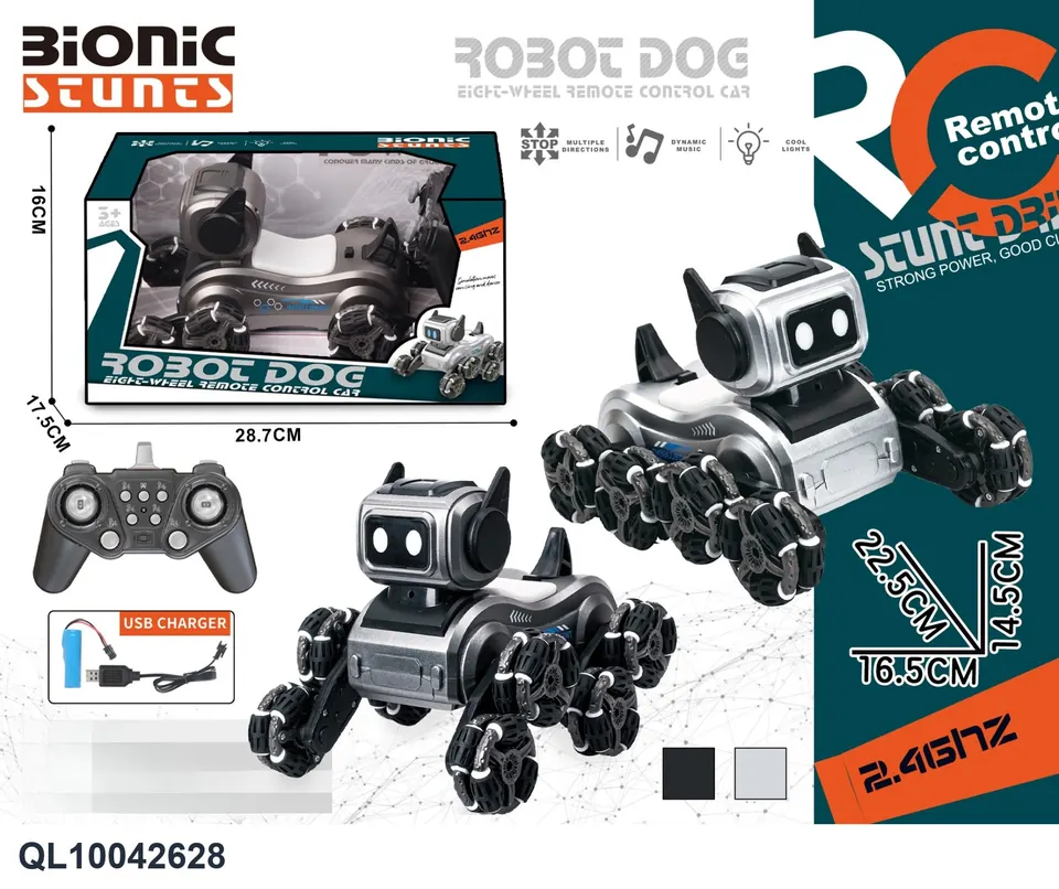 Remote Control Robot Dog Watch (battery included) Window Box wholesale from Qili Toys