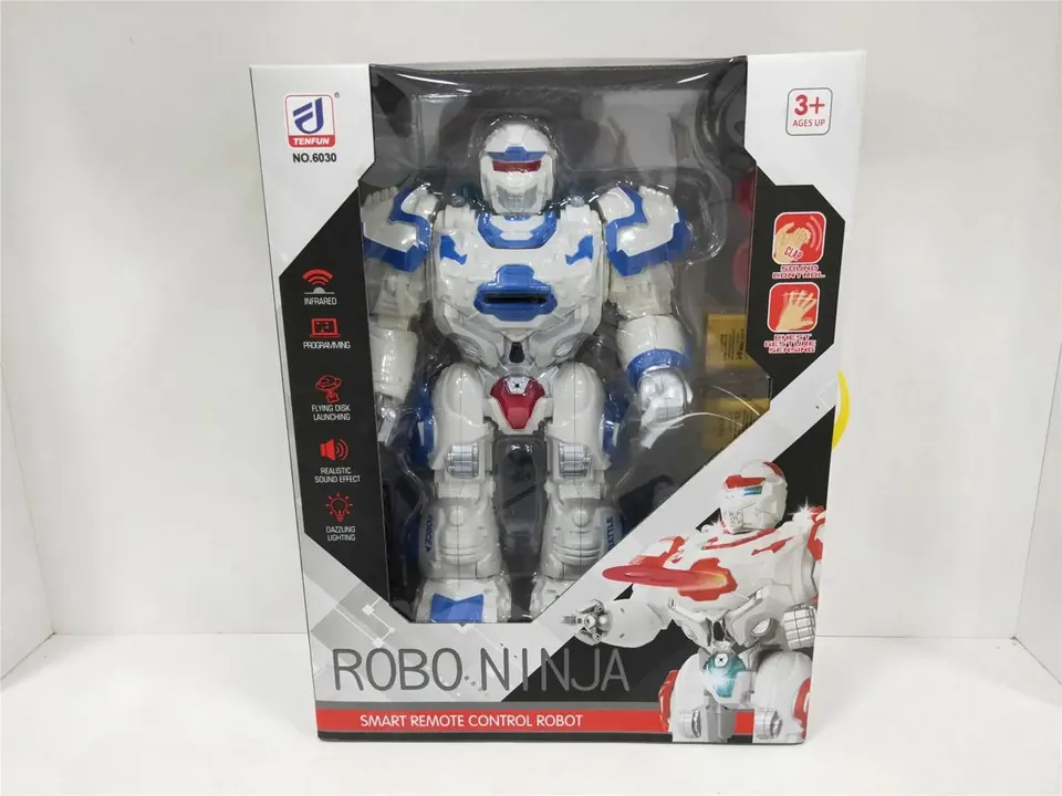 Smart Disc-Shooting Robot Window Box wholesale from Qili Toys