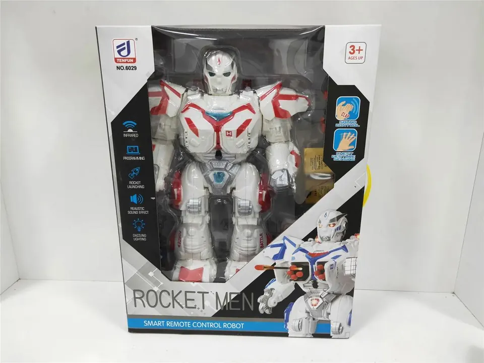 Smart Missile-Shooting Robot Window Box wholesale from Qili Toys