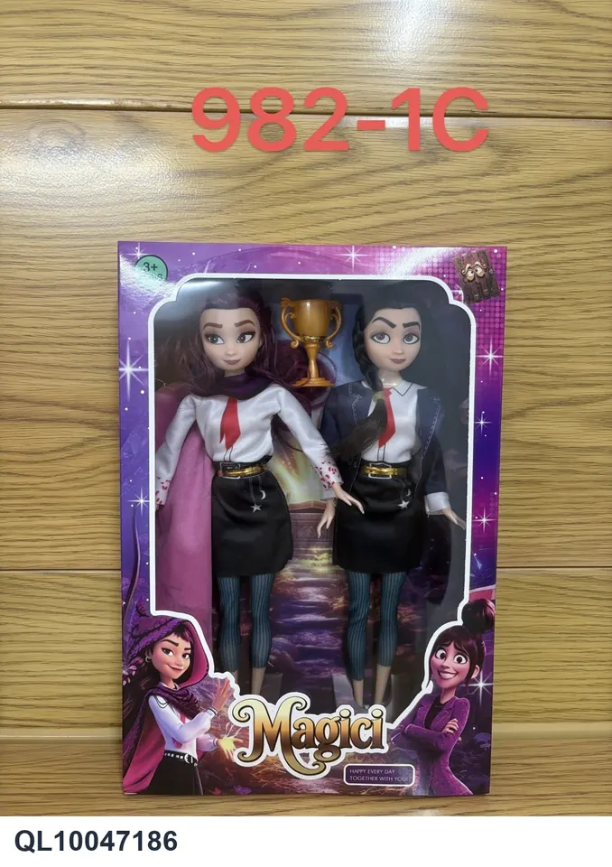 11 Inch Double Magic Girl Music Version Window Box wholesale from Qili Toys