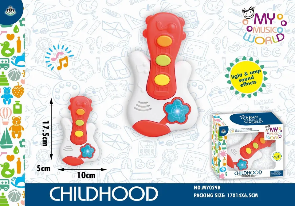 Baby Guitar Window Box wholesale from Qili Toys