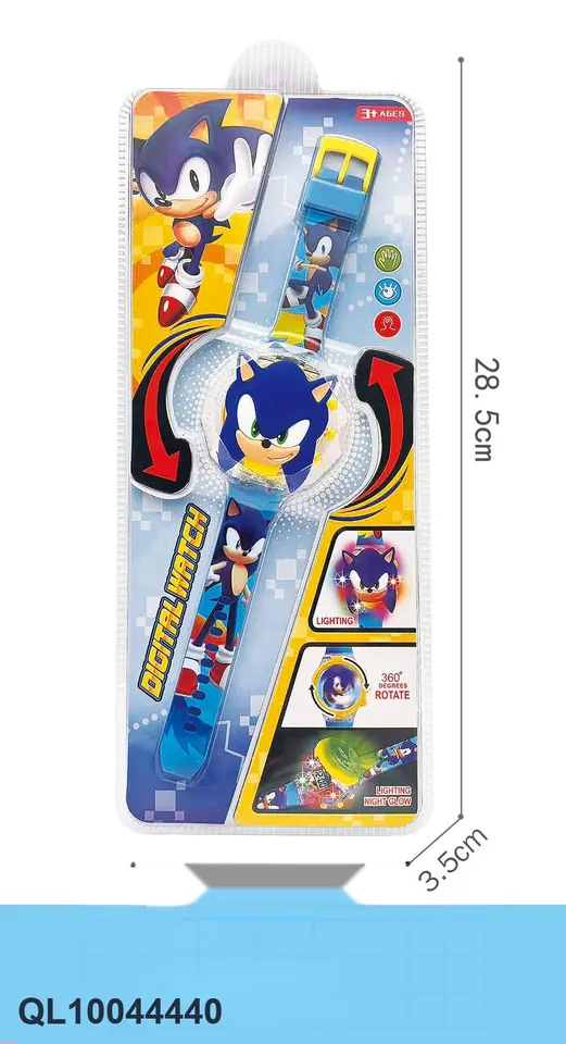 Blue Speedster Lights, Music Electronic Watch Blister Board wholesale from Qili Toys