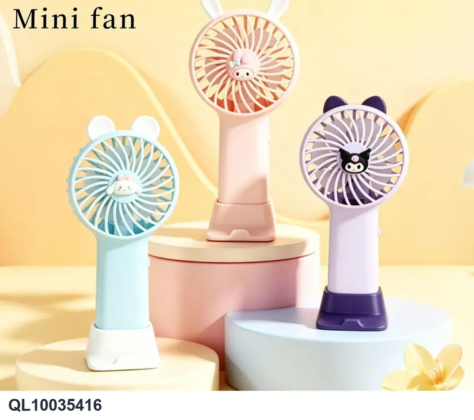 Cartoon Doll Holding Fan Color Box wholesale from Qili Toys