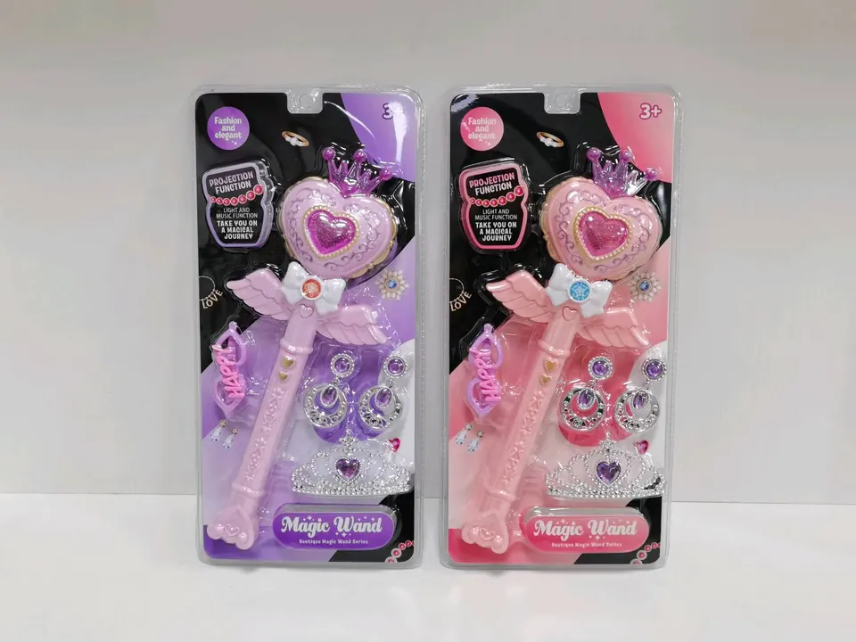 Fun Projection Magic Wand High-Frequency/Double Blister wholesale from Qili Toys