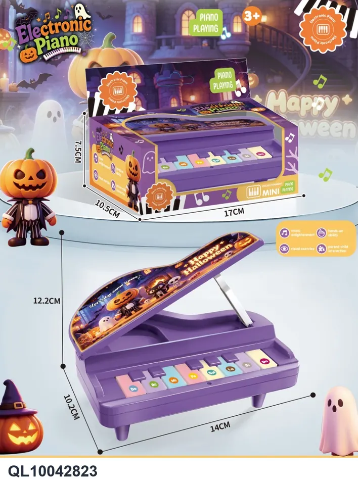 Halloween Piano Window Box wholesale from Qili Toys