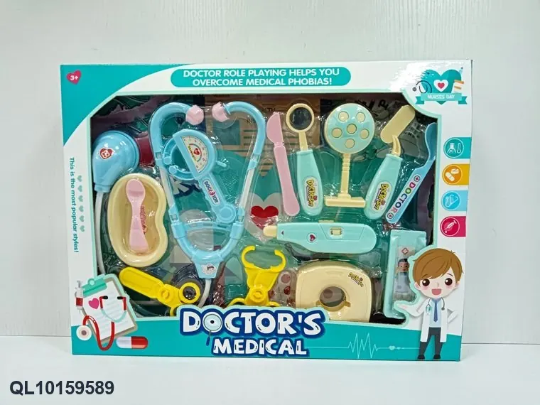 Medical Instrument Projection With Seven-Color Flashing Light Package. Window Box wholesale from Qili Toys