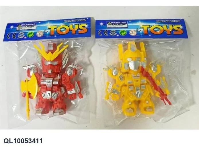 Robot With Light PVC Bag wholesale from Qili Toys