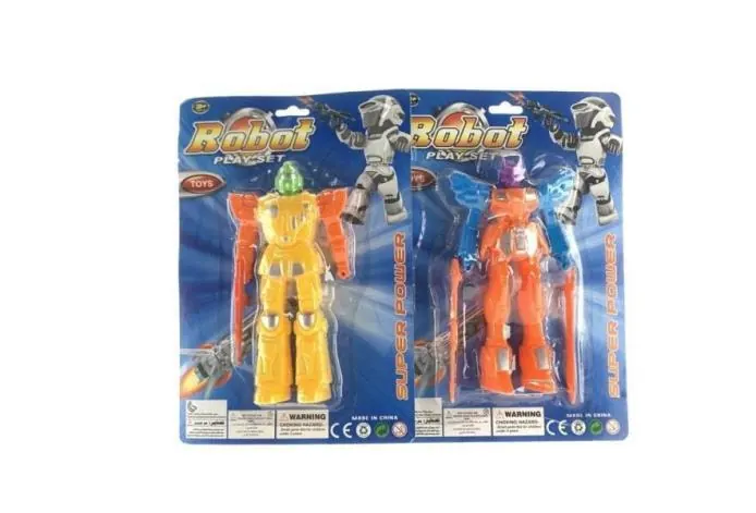 Robot Without Lights Blister Board wholesale from Qili Toys