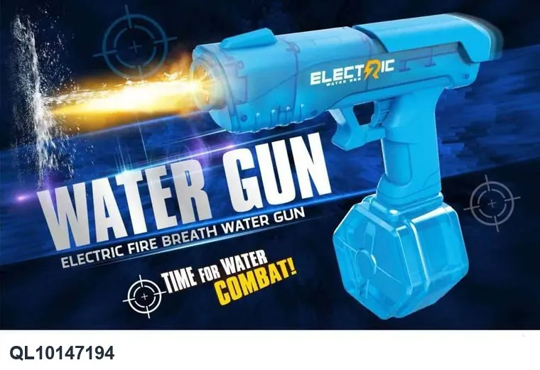 Electric Water Gun Color Box wholesale from Qili Toys
