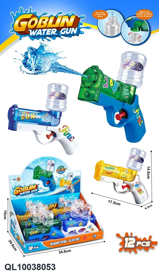 Goblin Graffiti Bottle Water Gun Display Box wholesale from Qili Toys