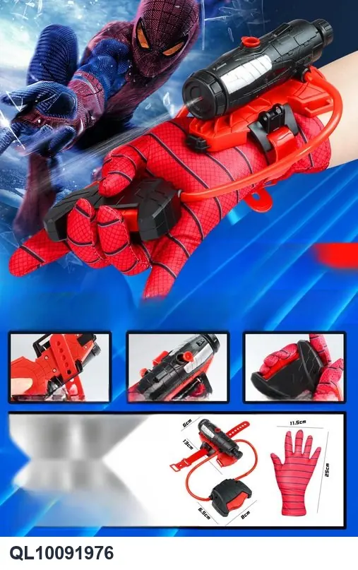 Spider-Themed Water Gun OPP Bag wholesale from Qili Toys