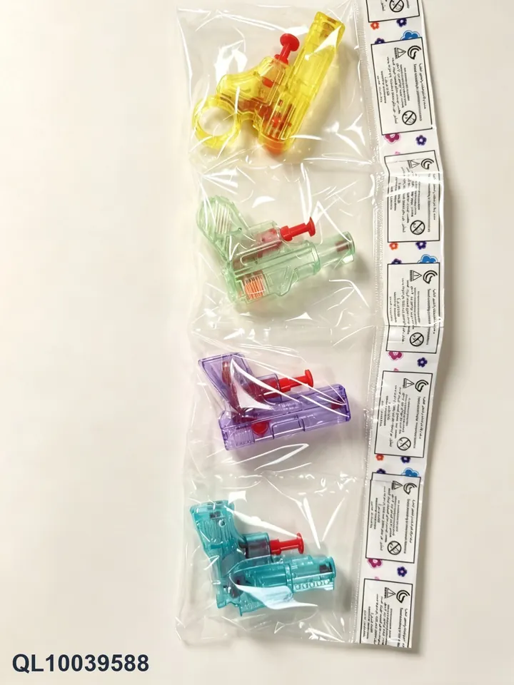 Water Gun Story (four bags) OPP Bag wholesale from Qili Toys