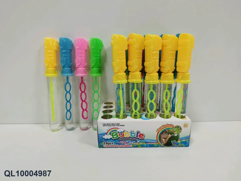 Police Car Bubble Wand Display Box wholesale from Qili Toys
