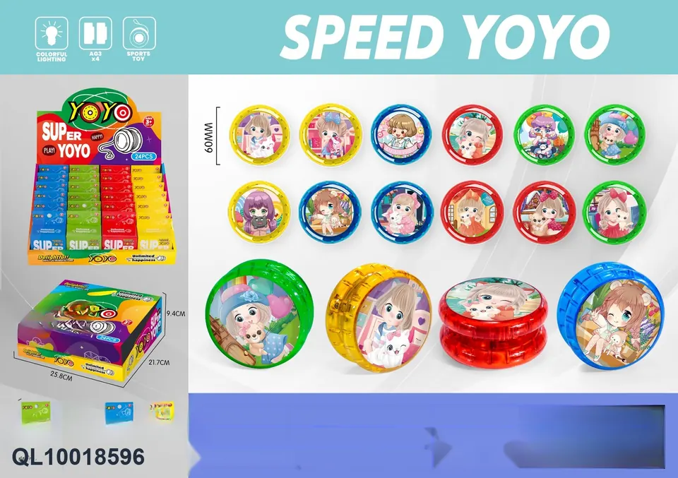 Anime Girl Yo-Yo Display Box wholesale from Qili Toys