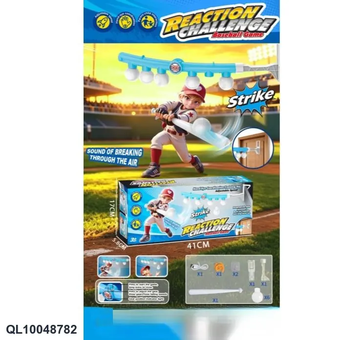Baseball Has Quick Eyes And Quick Hands (electricity included) Color Box wholesale from Qili Toys