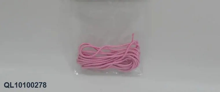 Chinese-Style Jump Rope, With Double-Colored Rubber Bands, 0.3 Meters Long. Bagged Pack wholesale from Qili Toys