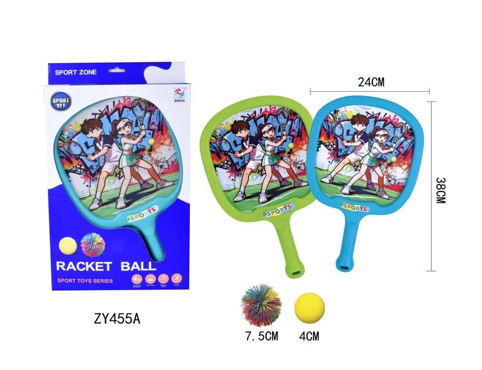 Elastic Cloth Racket Color Box wholesale from Qili Toys