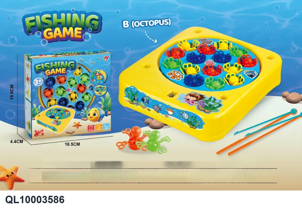 Electric Music Fishing Window Box wholesale from Qili Toys
