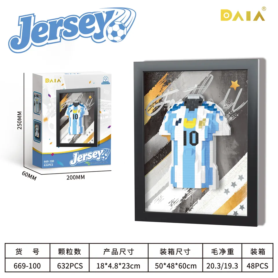 Jersey (pink and blue) Boxed wholesale from Qili Toys