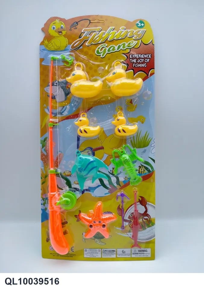 New Fishing And Duck Fishing Set Blister Board wholesale from Qili Toys