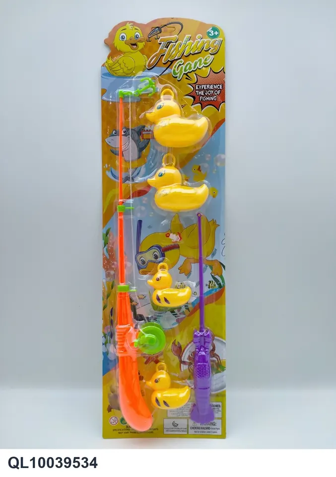 New Fishing And Duck Fishing Set Blister Board wholesale from Qili Toys
