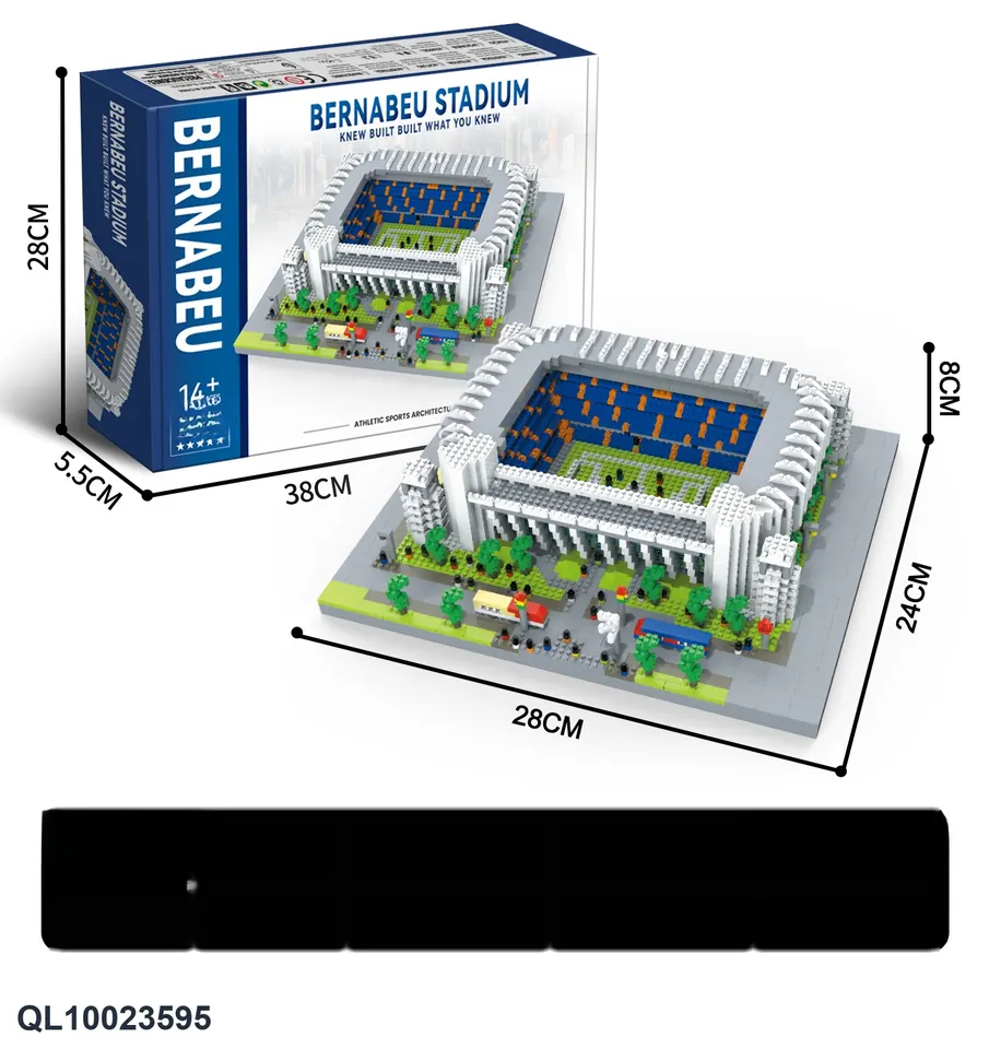 Real Madrid Stadium Color Box wholesale from Qili Toys